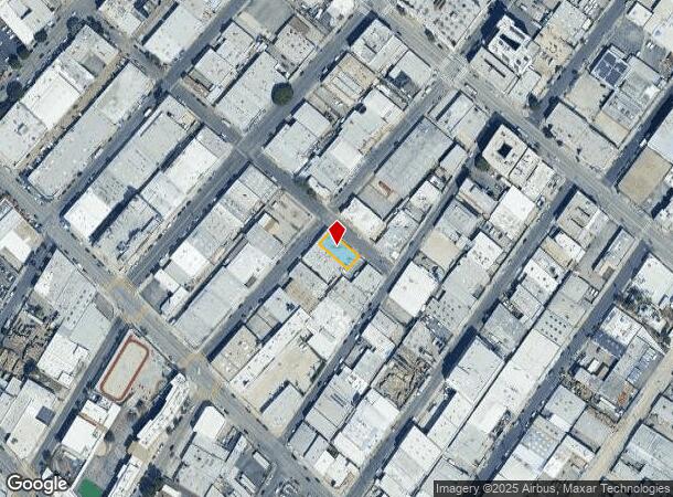  752 Stanford Ave, Los Angeles, CA Parcel Map