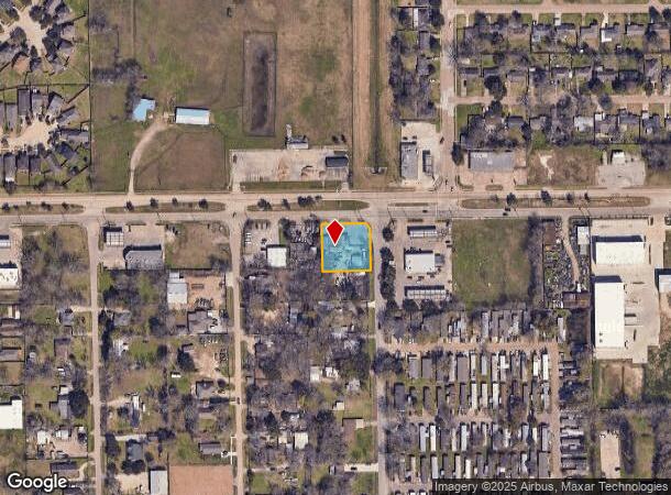  1030 Almeda Genoa Rd, Houston, TX Parcel Map