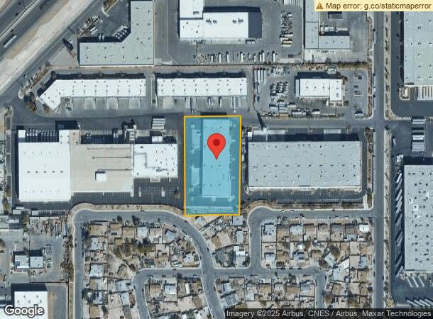  3828 Civic Center Dr, North Las Vegas, NV Parcel Map