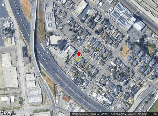 2701 E 9Th St, Oakland, CA Parcel Map