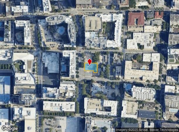  889 W Peachtree St Ne, Atlanta, GA Parcel Map