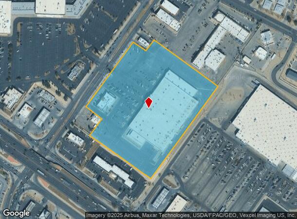 1144 N Yarbrough Dr, El Paso, TX Parcel Map