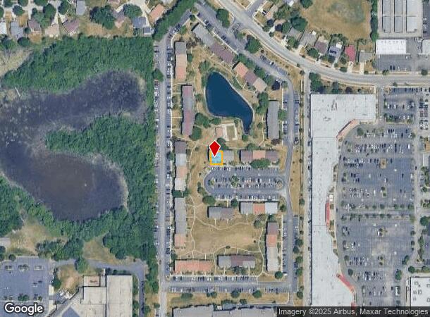 168 Oliver Ct, Schaumburg, IL Parcel Map