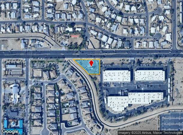 4377 E Baseline Rd, Phoenix, AZ Parcel Map