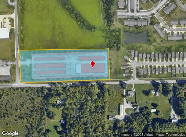 8969 Union Mills Dr, Camby, IN Parcel Map