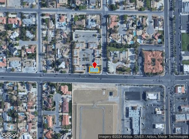  6206 W Desert Inn Rd, Las Vegas, NV Parcel Map