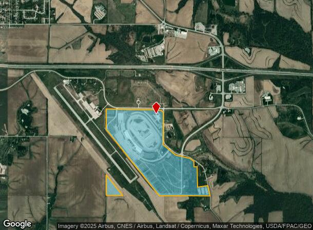 3333 Rusty Wallace Dr, Newton, IA Parcel Map