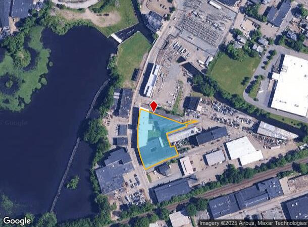 91 Webster St, Worcester, MA Parcel Map