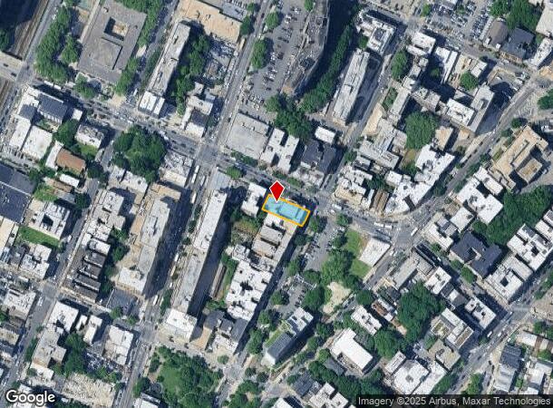  1215 Fulton Ave, Bronx, NY Parcel Map
