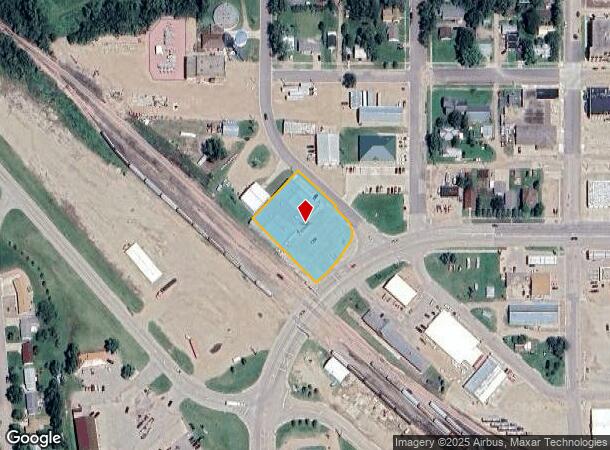  614 W 3Rd St, Redfield, SD Parcel Map