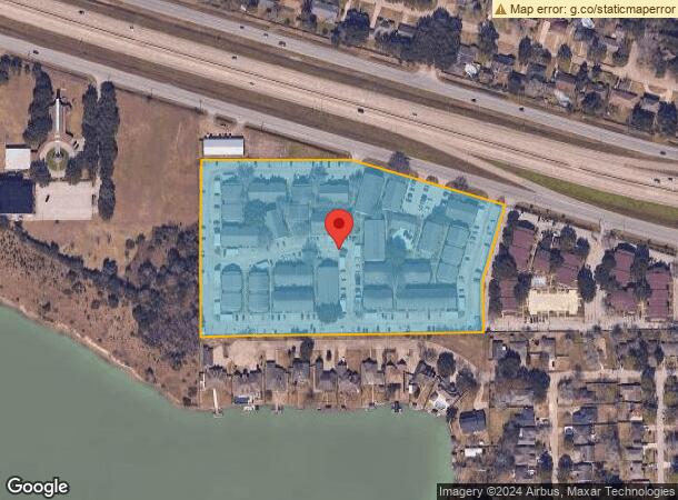  8801 Emmett F Lowry Expy, Texas City, TX Parcel Map