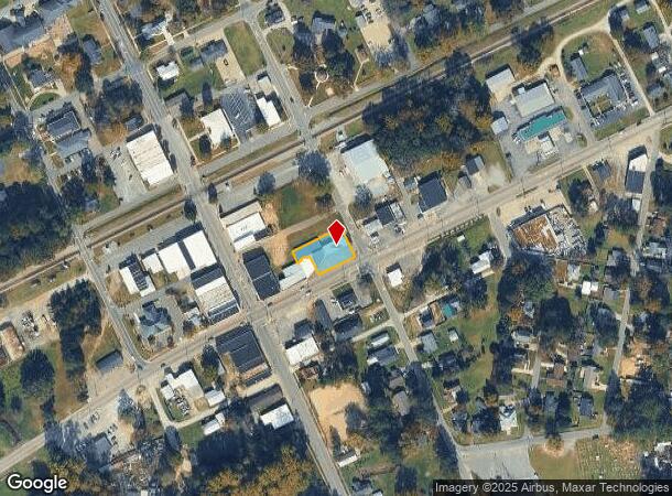105 E Wellons St, Four Oaks, NC Parcel Map