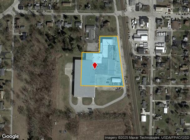  120 Plin St, Bradner, OH Parcel Map