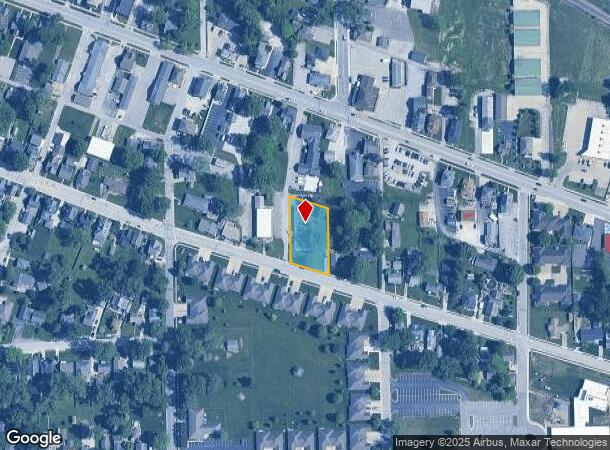 318 E College Ave, Brownsburg, IN Parcel Map