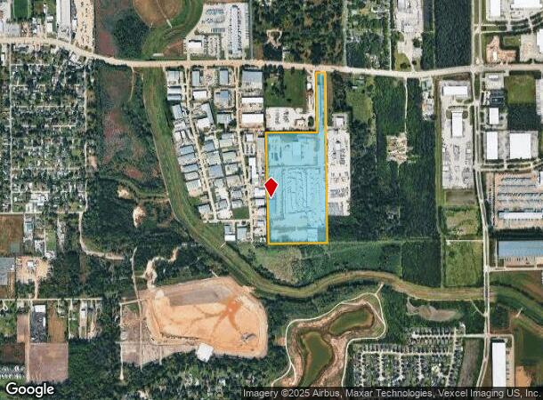 3004 Aldine Bender Rd, Houston, TX Parcel Map