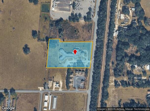 1104 N Main St, Bushnell, FL Parcel Map
