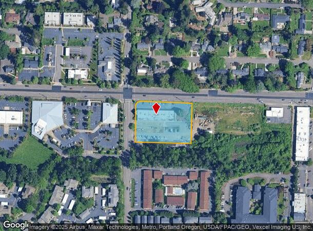  8096 Sw Beaverton-Hillsdale Hwy, Portland, OR Parcel Map