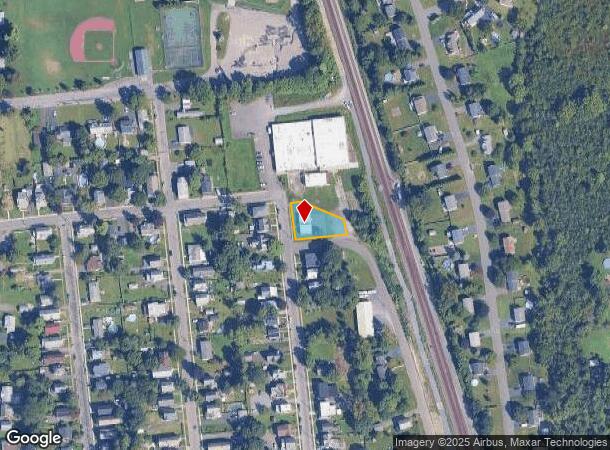  54 Central Ave, Ravena, NY Parcel Map