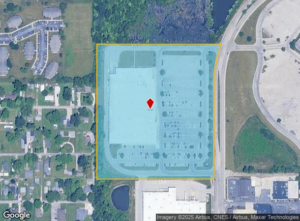  3601 N Barr St, Muncie, IN Parcel Map