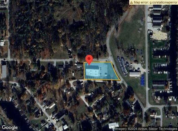  8899 E Black Point Rd, Syracuse, IN Parcel Map