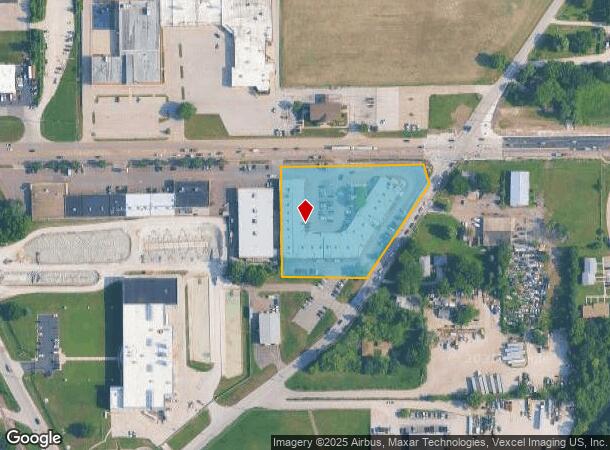 323 E Indian Trl, Aurora, IL Parcel Map