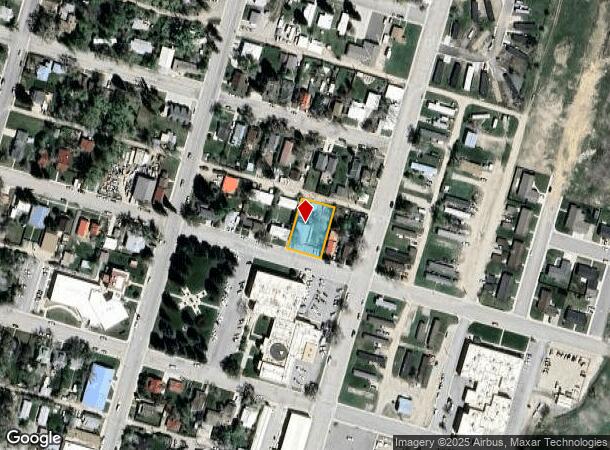 130 Eugene St, Lander, WY Parcel Map