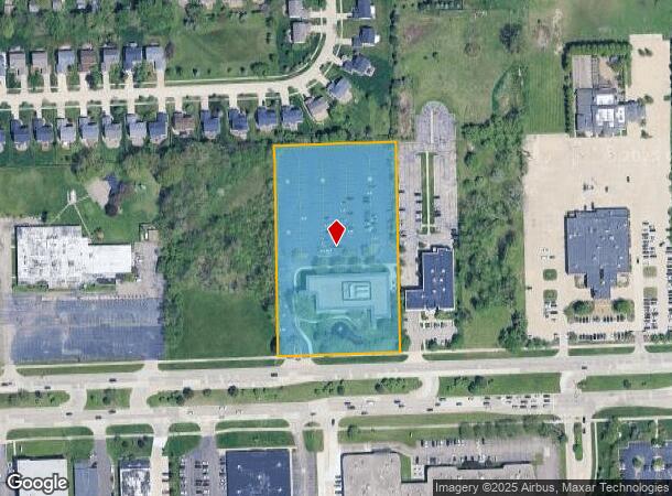  1607 E Big Beaver Rd, Troy, MI Parcel Map