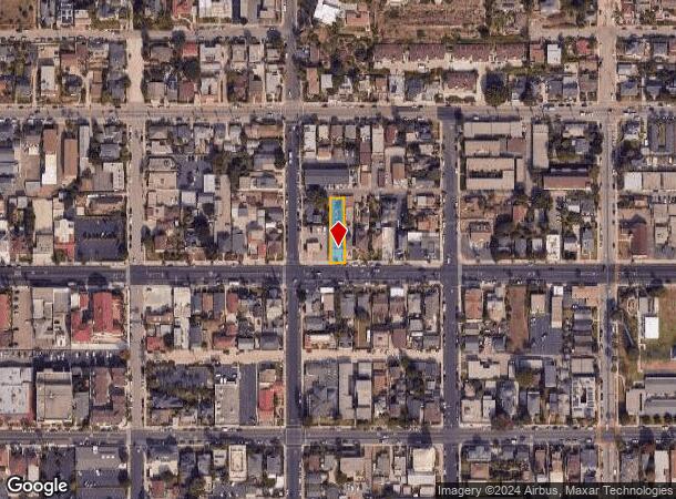  921 E Main St, Ventura, CA Parcel Map