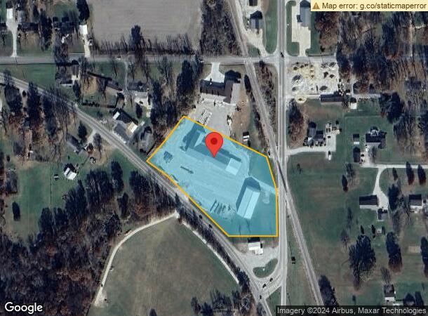  2878 N State Road 59 W, Linton, IN Parcel Map