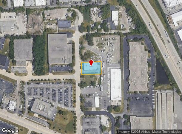 699 N Walnut St, Elmhurst, IL Parcel Map