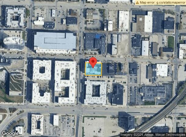  515 E Market St, Indianapolis, IN Parcel Map