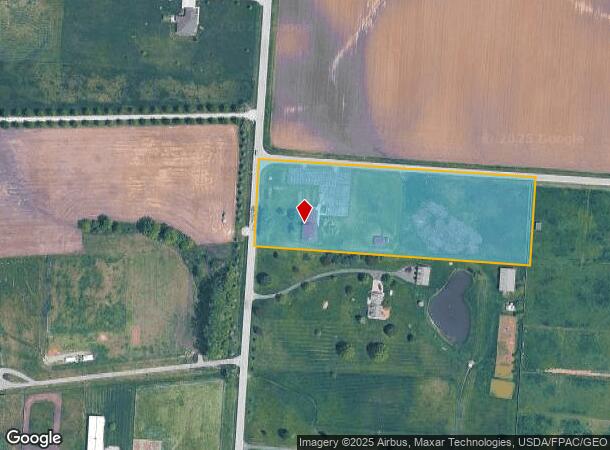 3481 Sears Rd, Spring Valley, OH Parcel Map