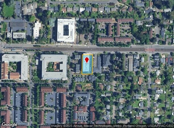  10506 E Burnside St, Portland, OR Parcel Map