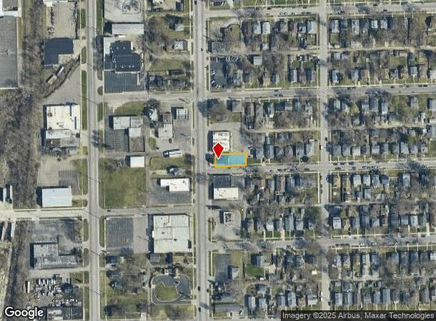  2624 S Michigan St, South Bend, IN Parcel Map