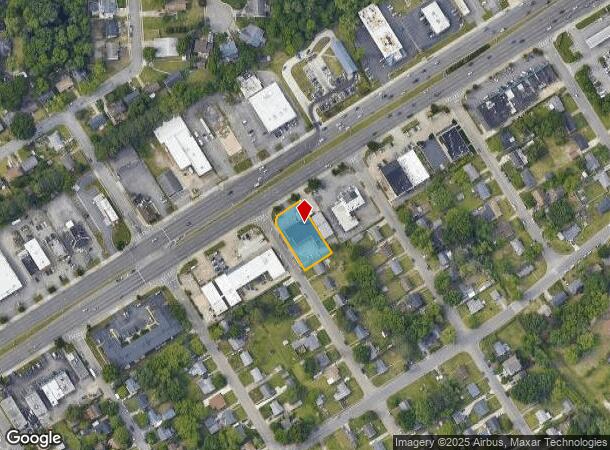2707 W Mercury Blvd, Hampton, VA Parcel Map