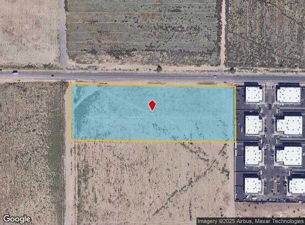 8459 E Pecos Rd, Mesa, AZ Parcel Map