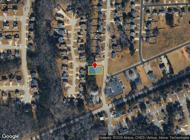 Pinecroft Dr, Clayton, NC Parcel Map