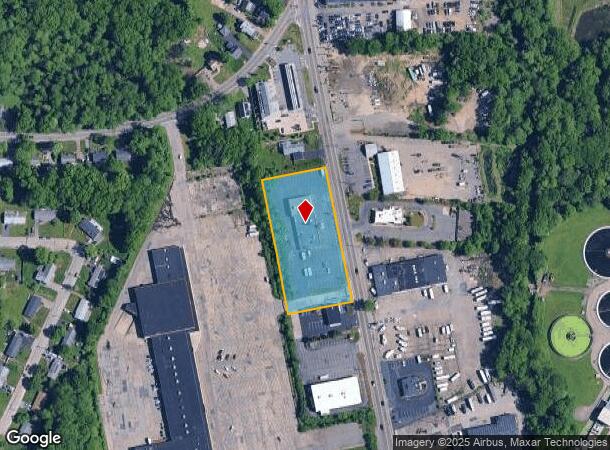  1875 Main St, Brockton, MA Parcel Map