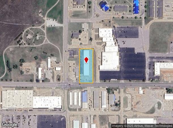  624 W Independence St, Shawnee, OK Parcel Map