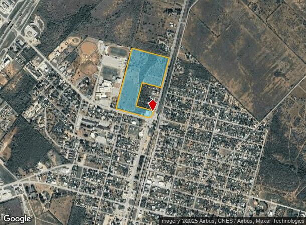 602 N Main, Dilley, TX Parcel Map