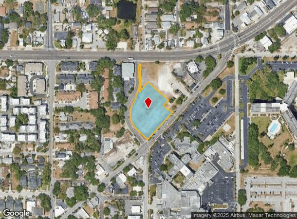  Main St, Dunedin, FL Parcel Map