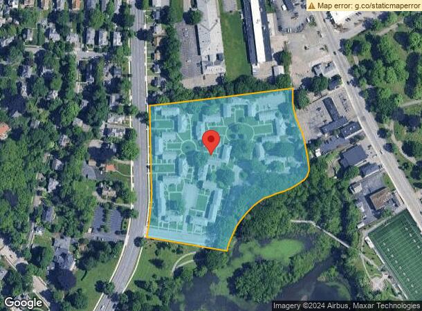  75 Park Ave, Worcester, MA Parcel Map