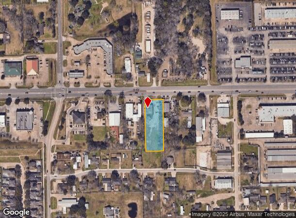 5922 Broadway St, Pearland, TX Parcel Map
