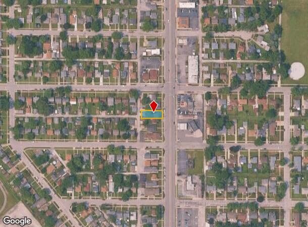  8312 Kennedy Ave, Highland, IN Parcel Map