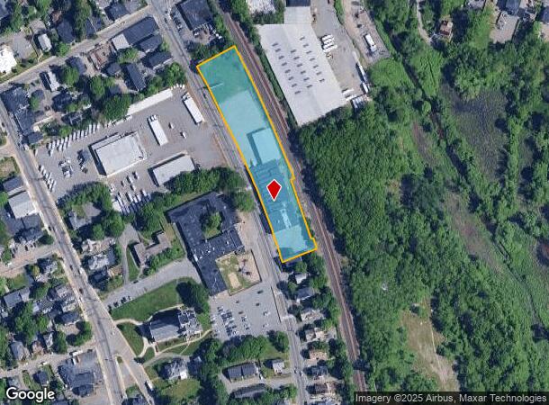  635 N Montello St, Brockton, MA Parcel Map