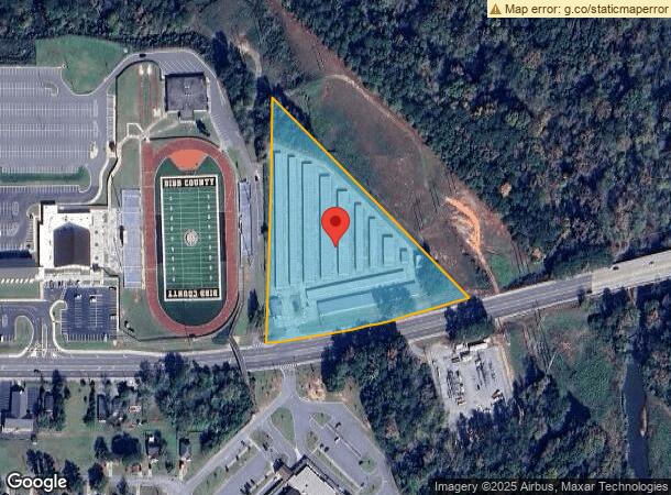  1300 Shurling Dr, Macon, GA Parcel Map