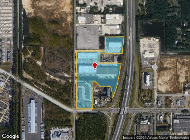  1331 Pickettville Rd, Jacksonville, FL Parcel Map