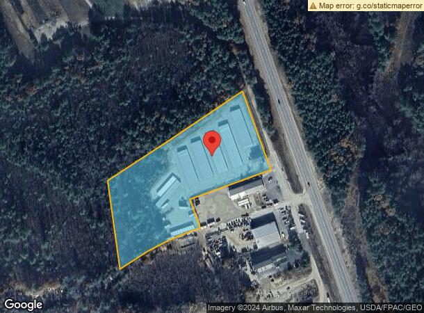  1683 White Mountain Hwy, Sanbornville, NH Parcel Map