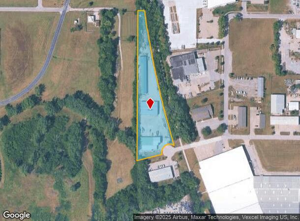  808 E 28Th St, Lawrence, KS Parcel Map