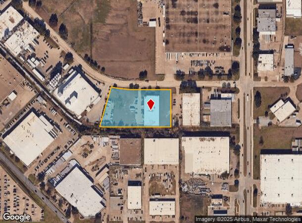  3248 Executive Blvd, Mesquite, TX Parcel Map